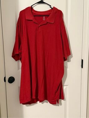 Harbor Bay Red Men's Polo Shirt - Short Sleeve